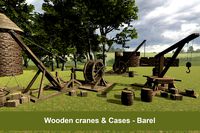 Combo Wooden cranes