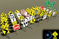US Road Signs Free