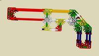 Knex Gears of War Boltok Pistol