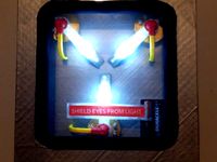 Flux Capacitor with LEDs by ChaosCoreTech