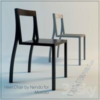 Heel Chair by Nendo for Moroso