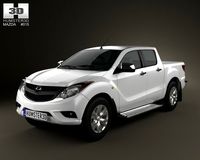 Mazda BT50 DualCab 2012 3D Model