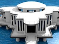 Rotonda a mare di Senigallia Italy 3D Model