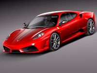 Ferrari f430 Scuderia 3D Model