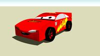 Saetta McQueen Cars Motori Ruggenti