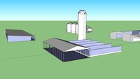 Shop and feed lot