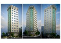 Corner building 3D Model
