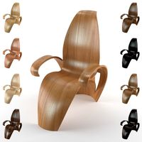 CADartet Leaf Chair 3D Model
