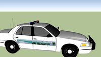 Kern County Sheriff patrol car