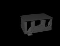 Destroyed house 3D Model