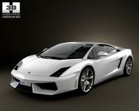 Lamborghini Gallardo LP 560 4 2009 3D Model