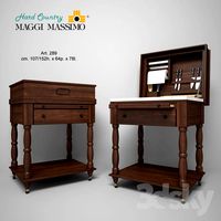 Mobile table with test Maggi Massimo