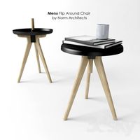 Buffet Menu Flip Around Chair by Norm Architects