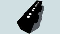 Bass Single Coil Pickup - 4 strings