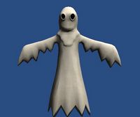 Ghost white 3D Model