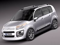 Citroen C3 Picasso 2013 3D Model
