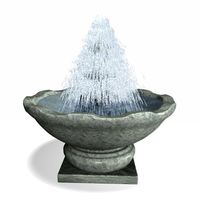 Animated Fountain 12011 3D Model
