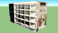 Gebouw in Mexico-Stad, Federaal District, Mexico
