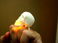 Illuminated Skull Ring by mrigsby