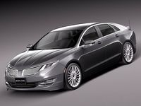 Lincoln MKZ 2013 3D Model