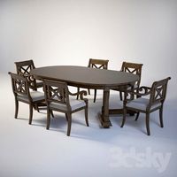 Baker Milling Road Dinning Set
