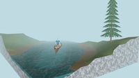 River+Man-in-boat+Tree