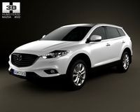 Mazda CX9 2013 3D Model