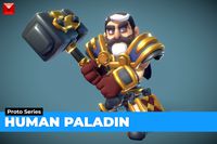 Human Paladin - Proto Series
