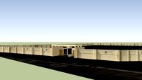 Residential complex - entrance Gate & Boundary