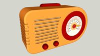 Retro radio