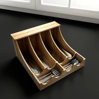 Convexshapes Kitchen Decorations Cutlery box 3D Model
