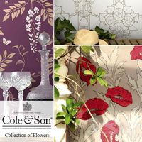 Wallpapers Cole &amp; Son, Collection of flowers