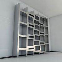 Bookshelf 9 MAX 2011 3D Model