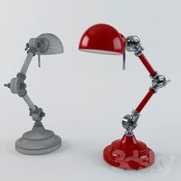 retro table lamp