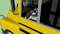 monster truck school bus