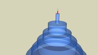 glass cake