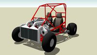 Bullfrog Kart with v8 twin turbo engine!!!