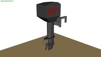 Outboard for the Funny Car (SketchyPhysics)