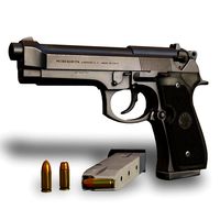 Beretta 92FS replica 3D Model