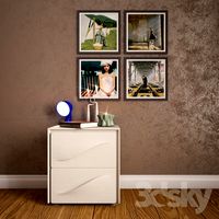 FONTANA 2 NIGHTSTAND cabinet