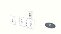 Electrical - GFCI Single Outlet, Floor Outlet, Single & Three Lt. Switch