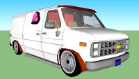 CHEECH & CHONG's NEXT MOVIE CHEVY VAN