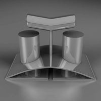 Salt and pepper 3D Model