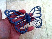 3D Monarch Butterfly by DiMarzio