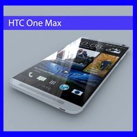 HTC One Max 3D Model