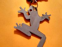 Frog Keychain Accessory by HarlemSquirrel