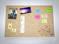 Cork board