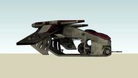 Republic gunship - Low Altitude Assault Transport (LAAT)