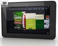 Amazon Kindle Fire HD 89 inches 3D Model