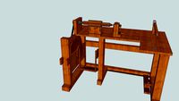 Threadle Lathe and Scrollsaw table
